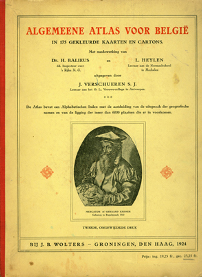 Afbeeldingen van Algemeene Atlas voor België