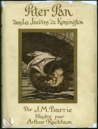 Image de Piter Pan dans les jardins de Kensington. (Peter Pan in Kensington Gardens)
