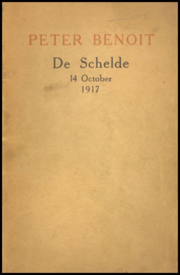 Picture of Peter Benoit De Schelde 14 October 1917
