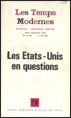 Picture of Les Temps Modernes. Année 32, n° 361-362