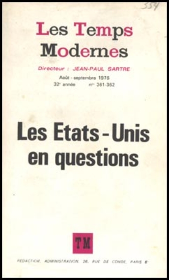 Image de Les Temps Modernes. Année 32, n° 361-362