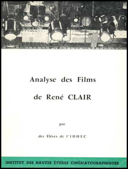 Picture of Analyse des films de René Clair