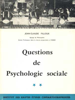Afbeeldingen van Questions de psychologie sociale - Tome second