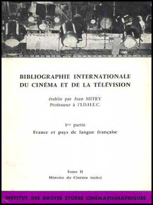Afbeeldingen van Bibliographie Internationale du cinéma et de la télévision - tome II
