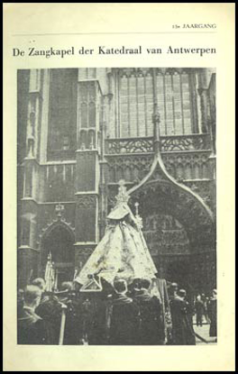 Picture of De zangkapel der katedraal van Antwerpen. Jg 13 nr 4 