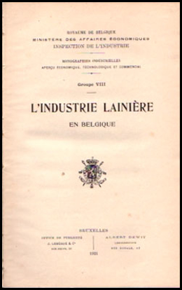 Image de L´Industrie Lainière En Belgique