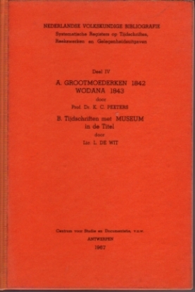 Picture of Nederlandse Volkskundige Bibliografie Deel IV