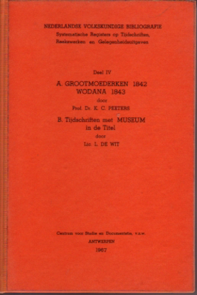 Afbeeldingen van Nederlandse Volkskundige Bibliografie Deel IV