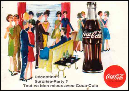 Picture of Réception ? Surprise-party ? Tout va bien mieux avec Coca-Cola
