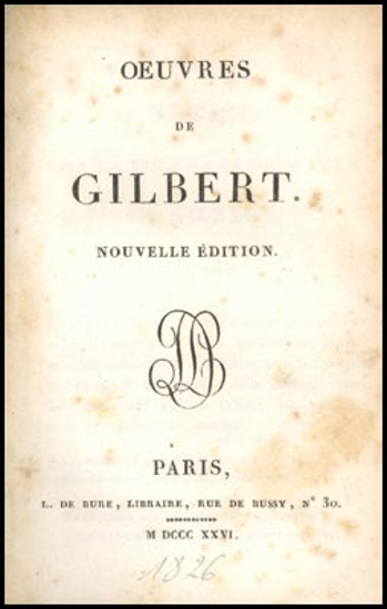 Image de Oeuvres De Gilbert