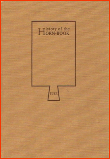 Picture of History of the Horn-Book Vols. I-II