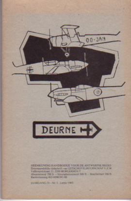 Image de Heemkundig Handboekje Voor De Antwerpse regio. Jg. 31 N° 1 - Lente 1983