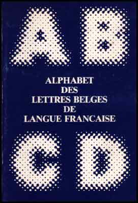 Picture of Alphabet Des Lettres Belges De Langue Française