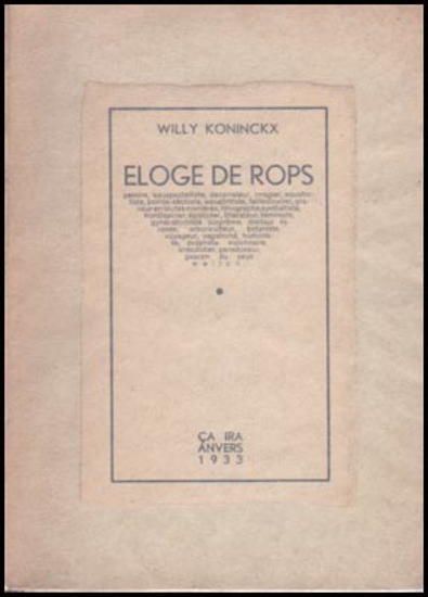 Picture of Eloge De Rops [Félicien Rops]