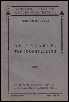 Image de De Pelgrim - Tentoonstelling. 1927