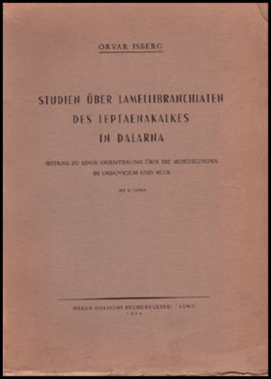 Picture of Studien Uber Lamellibranchiaten Des Leptaenakalkes In Dalarna