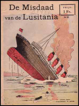 Afbeeldingen van De misdaad van de Lusitania