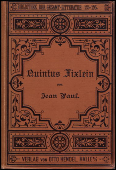 Image de Leben des Quintus Fixlein