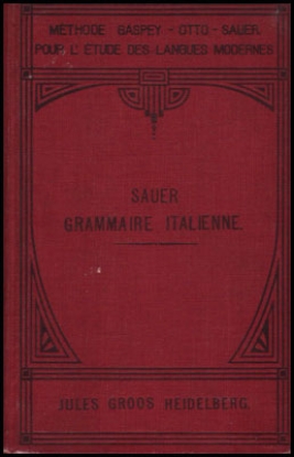 Picture of Grammaire Italienne