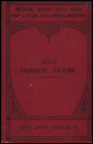 Image de Grammaire Italienne