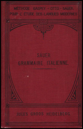 Picture of Grammaire Italienne