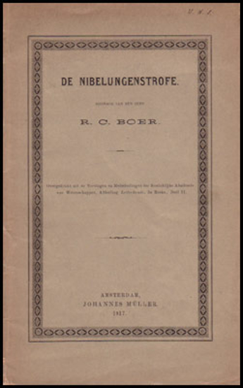Picture of De Nibelungenstrofe