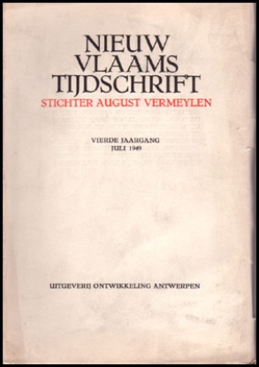 Image de Nieuw Vlaams Tijdschrift. Vierde Jaargang volledig