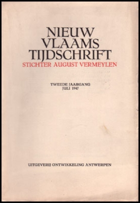 Image de Nieuw Vlaams Tijdschrift. Tweede Jaargang.