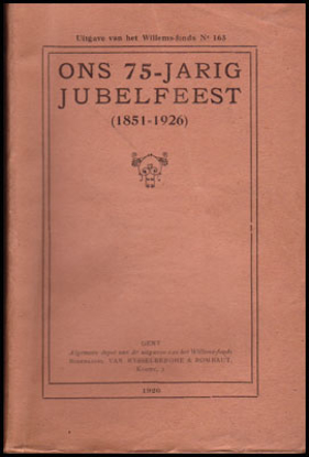 Picture of Ons 75-Jarig Jubelfeest (1851-1926)