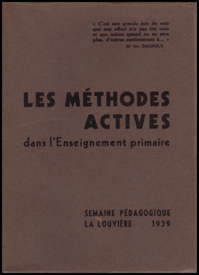 Afbeeldingen van Les méthodes actives dans l'enseignement primaire