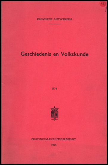 Picture of Geschiedenis en Volkskunde 1974