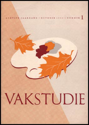 Image de Vakstudie. Jg. 8 Nr. 1
