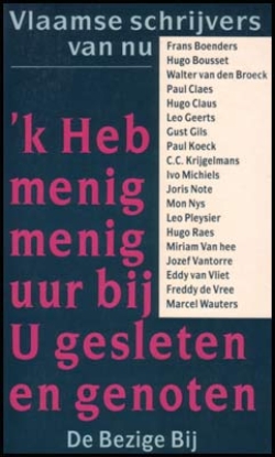 Picture of 'k Heb menig menig uur bij U gesleten en genoten