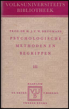 Picture of Psychologische Methoden En Begrippen III