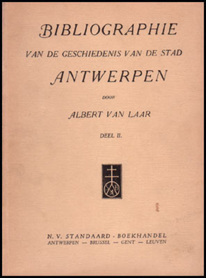 Picture of Bibliographie Van De Geschiedenis Van De Stad Antwerpen