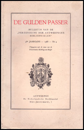 Picture of De Gulden Passer. Jg. 46 Nr 4