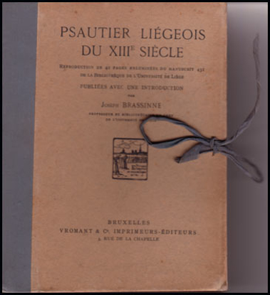 Afbeeldingen van Psautier Liégeois Du XIIIe Siècle