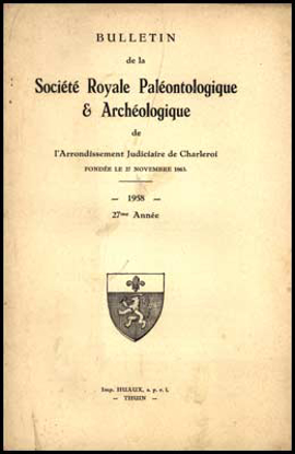 Afbeeldingen van BULLETIN de la Société Paléontologique et Archéologique de Charleroi. 27me Année.