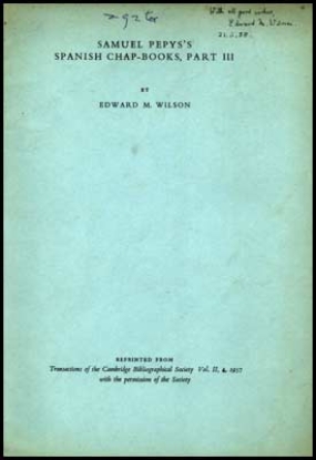Image de Samuel Pepys s Spanish Chap-Books, Part III