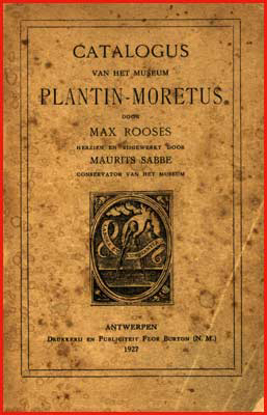 Afbeeldingen van Catalogus van het Museum Plantin-Moretus