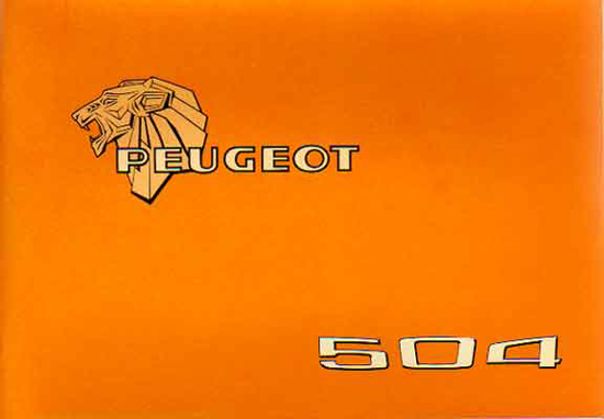 Picture of Peugeot 504. A11 - A12 - A13 - A14 - F11 - F13 - D11 - D13