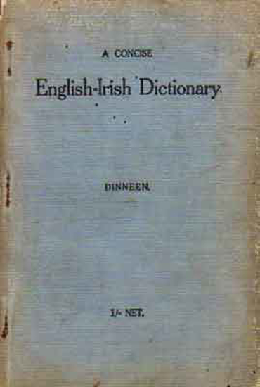 Picture of A concise English-Irish Dictionary