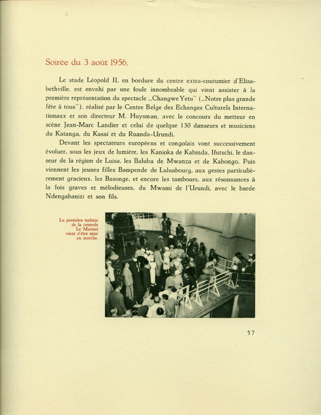Afbeeldingen van UMHK-BCK. Forminière. 1906-1956.. Union minière du Haut-Katanga. Compagnie du Chemin de fer du Bas-Congo au Katanga. Société internationale forestière et minière du Congo. 1906-1956.