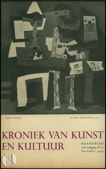 Picture of Kroniek van Kunst en Kultuur. Maandblad. Jrg 10, Nr. 11, november 1949
