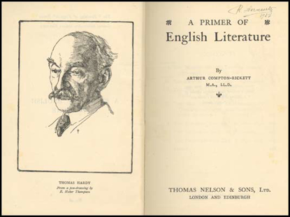 Picture of A Primer Of English Literature