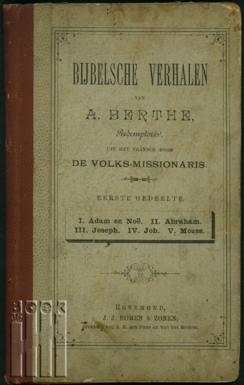 Afbeeldingen van Bijbelsche Verhalen. Eerste gedeelte
