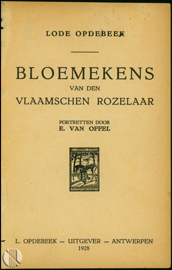 Picture of Bloemekens van den Vlaamschen Rozelaar