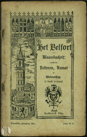 Picture of Het Belfort. Jg.12 - nr.6
