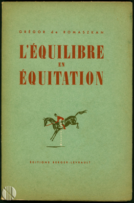 Picture of L`équilibre en équitation (Reiter und Pferd im Gleichgewicht)