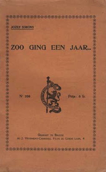 Image de Zoo ging een jaar...